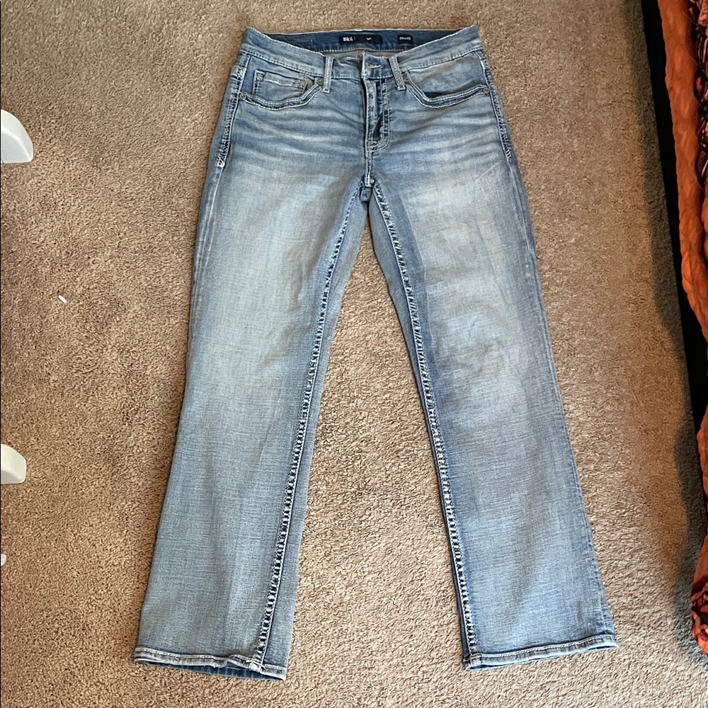 BKE Light Blue Straight Leg Women's Jeans